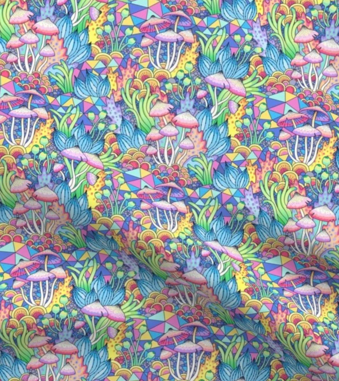 Made to Order: LIMITED PRINTS - Shrooms AQUAS (or Normal)