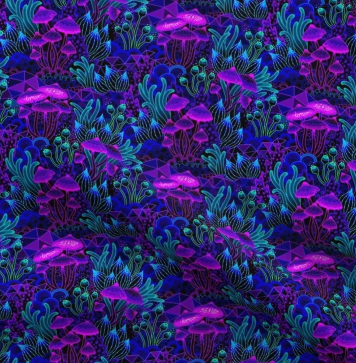 Made to Order: LIMITED PRINTS - Shrooms AQUAS (or Normal)