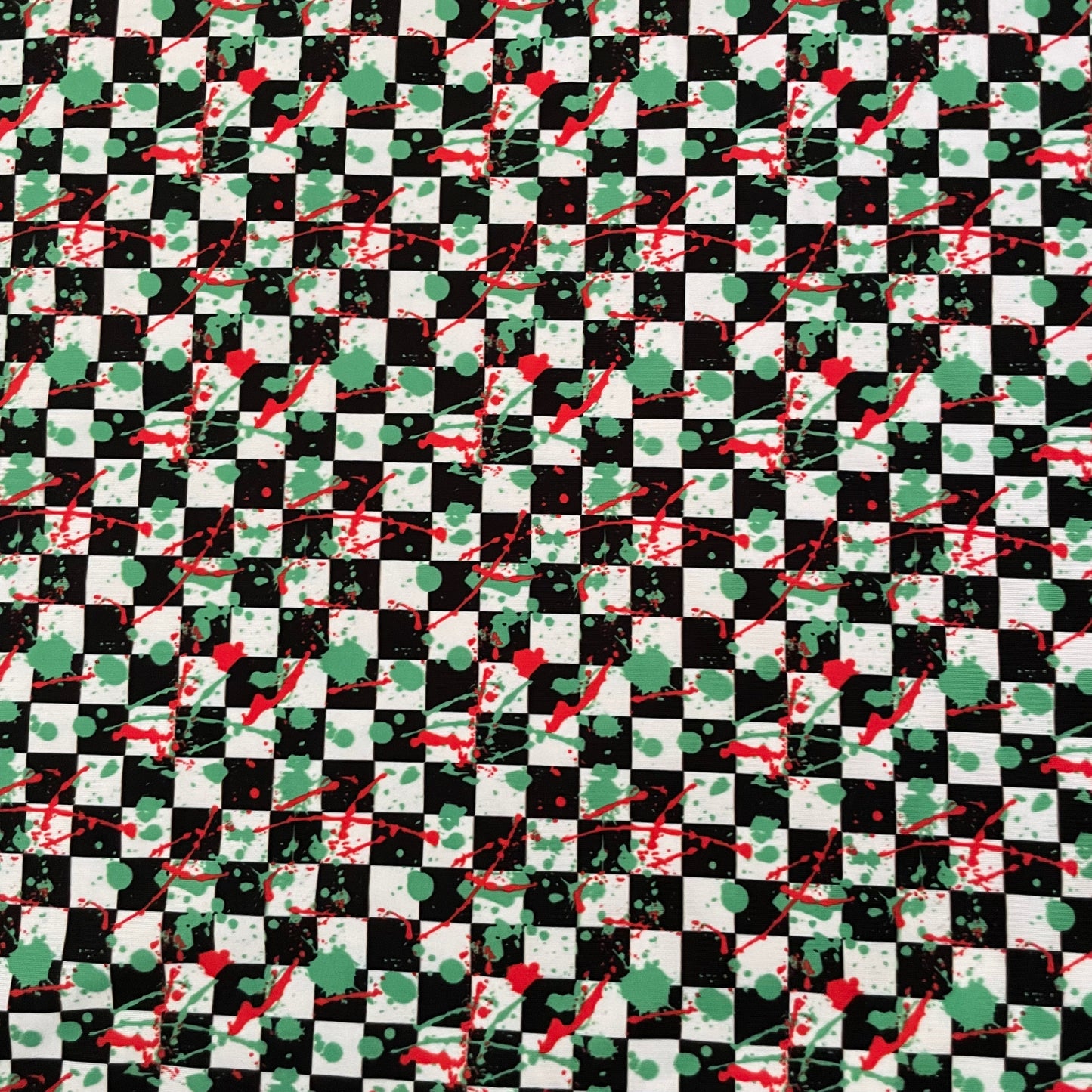 Made to Order: LIMITED PRINTS - Checkers/Houndstooth AQUAS (or Normal)