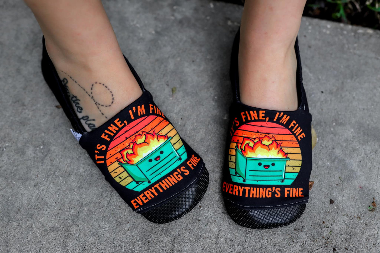PREORDER: LIMITED PRINT - DUMPSTER FIRE (Normal or Aqua)