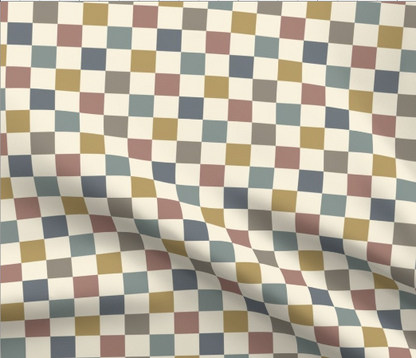 Made to Order: LIMITED PRINTS - Checkers/Houndstooth AQUAS (or Normal)