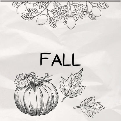 PREORDER: LIMITED PRINT - Halloween/Fall (Normal or Aqua)